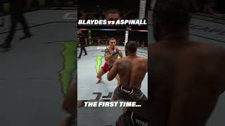 Tom Aspinall vs Curtis Blaydes 2 Knock Out KO [upl. by Kciwdahc995]