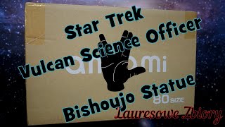 Kotobukiya Star Trek Vulcan Science Officer Bishoujo Statue unboxing [upl. by Wolfgang697]