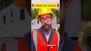 Part 67 first day at work as a construction worker funny workers job construction [upl. by Enialed]