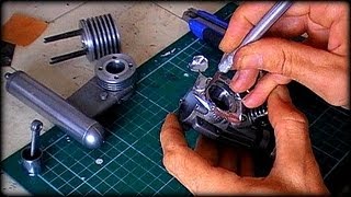 How to make gaskets for a model engine  The easy way [upl. by Ehudd]