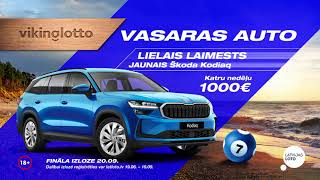 “Vikinglotto” piedāvā Viks Kings un jaunais Škoda Kodiaq [upl. by Sabella]