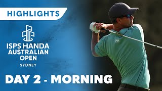 Australian Open Golf Highlights Round 2 Morning Session  Wide World of Sports [upl. by Myles854]