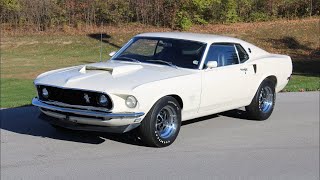 1969 Ford Mustang Boss 429  LOT F246  Mecum Kissimmee 2024 [upl. by Assirroc125]