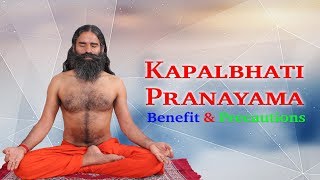 How to do Kapalbhati Pranayama Benefit amp Precautions [upl. by Petulah]