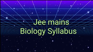 Jee mains syllabus [upl. by Haridan305]