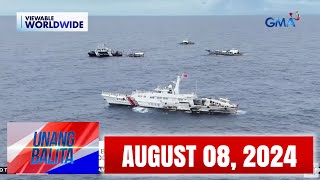 Unang Balita sa Unang Hirit AUGUST 8 2024 HD [upl. by Yenterb]