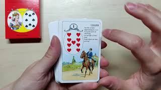 195 Brepols Lenormand style deck walkthrough [upl. by Seow]