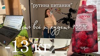 Как перейти на интуитивное питание расскажу Рутина питанияЧто я ем в течение дня [upl. by Aeki]