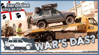 OFFROAD SARDEGNA 06  Motorschaden auf Sardinien  JEEP CHEROKEE XJ OVERLAND  4x4 [upl. by Wolfgram]