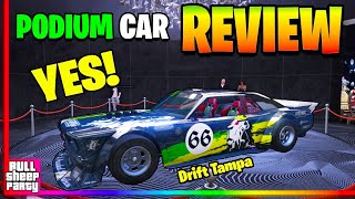 Worth It  The Drift Tampa Review GTA 5 Online New Free Weekly Lucky Wheel Podium Car Review [upl. by Tireb]