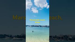 Marsaxlokk beach Malta [upl. by Soutor]