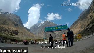 Road trip to Mana the last Indian village  rishikesh  joshimath  auli Part 1 [upl. by Dougal]