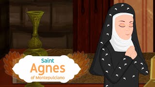 Story of Saint Agnes of Montepulciano  Saints and Angels TV  EP 106  saintsandangelstv saints [upl. by Terriss]