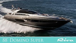 Luxury Yacht  Riva Yacht 88 Domino Super  Ferretti Group [upl. by Macnair]