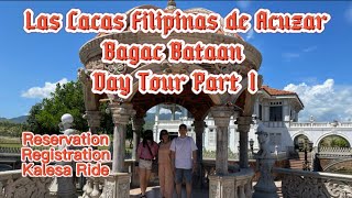 Day Tour Las Casas Filipinas de Acuzar Bagac Bataan Part 1  How much does it cost  Fam Vlog 49 [upl. by Aikemehs]