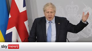 Boris Johnson Ukraine will win war and be free [upl. by Erodasi]