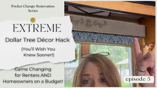 EXTREME Dollar Tree Hack for Home Decor Youll wish you knew sooner diy budget dollartreediy [upl. by Birchard187]