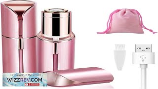 Facial Hair Removal for Women Mini Hair Remover Electric Razor Shaver Portable Review [upl. by Shurlock487]