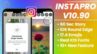 st instapro v1090  st insta pro new update iOS Instagram  Honista iphone story [upl. by Ogdan]