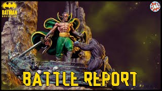 Batman Miniature Game Battle Report League of Assassins vs Joker [upl. by Etteneg]