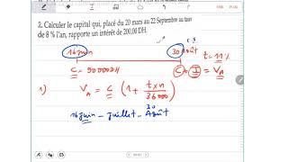 Mathématiques Financières les intérêts simplesExercices 1 et 2 [upl. by Aiset]