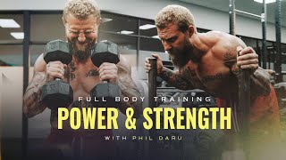 Full Body Power amp Strength Endurance Workout  Daru Strong Training [upl. by Maryann]