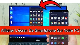 Afficher Lécran De Smartphone Android Ou iOS Sur Votre PC [upl. by Irem933]