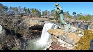 Noccalula Falls in Gadsden Alabama [upl. by Gianni]