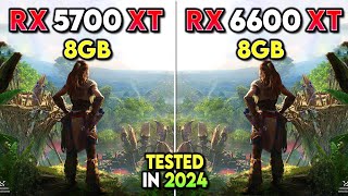 RX 5700 XT vs RX 6600 XT  How Much Performance Difference in 2024 [upl. by Keen]