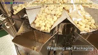 Complete Garlic Peeling amp Packing Line  Garlic Clove Processing Plant [upl. by Arreik]