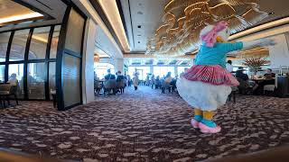 Character Breakfast at Topolinos Terrace at the top of the Riviera Resort disneydining characters [upl. by Anirbak167]