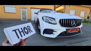 MERCEDES W213 COUPE THOR EXHAUST 2 x SOUND BOOSTER cea mai detaliata filmare aici auzi si stii tot [upl. by Llevra226]