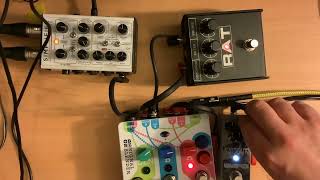 ProCo Rat vs Wampler Ratsbane  with Simplifier MK2 amp OBNE Signal Blender [upl. by Eerbua]