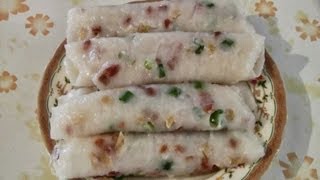 Dim Sum Rice Noodle Rolls Authentic Chinese Recipe [upl. by Oicatsana196]