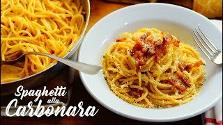 Authentic Spaghetti Carbonara The Right Way to Make It [upl. by Jain198]