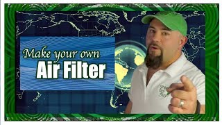 Make Your Own AIR FILTER EarthDayEveryDay [upl. by Bravar337]