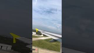 Spirit Airlines Airbus A320200 takeoff Nashville International Airport [upl. by Tireb]