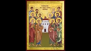 Divine Liturgy for 6th Sunday after Pentecost Synaxis of the 12 Apostles June 30 2024 [upl. by Durman126]