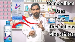 Digene syrup के फायदे ll Digene tablet uses ll Digene syrup uses in hindi ll Digene syrup ll [upl. by Yrdua674]