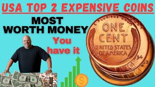 USA SUPPER TOP WORTH MONEY PENNY That Coin can change your pocket money watch a big value coins [upl. by Inafit]