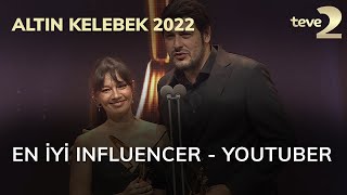 Pantene Altın Kelebek 2022 En İyi Influencer YouTuber  Noluyo Ya¿ Fırat Albayram Ceyda Kasabalı [upl. by Nodnrb797]