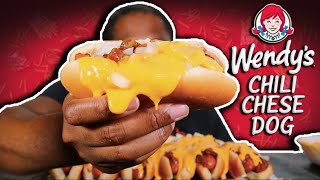 WENDYS CHILLI CHEESE DOGS [upl. by Henryk]