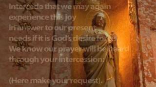 St Jude Novena Prayer [upl. by Ahsemak164]