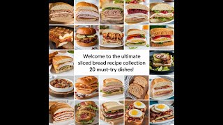 The Ultimate Sliced Bread Recipe Collection 20 Must Try Dishes all food recipe healthyfood [upl. by Amarette29]