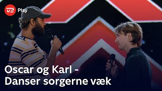 Oscar og Karl synger ’Danser sorgerne væk’ – Marcuswav 6 Chair Challenge  X Factor 2024  TV 2 [upl. by Hanala]