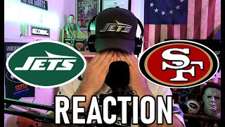 JETS vs 49ERS REACTION 9924 Why I HATE the JETS [upl. by Thin]