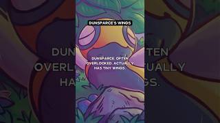 Dunsparce Has Wings But Can’t Learn Fly 🐍✈️ Dunsparce PokémonTrivia PokémonMystery [upl. by Uriel928]