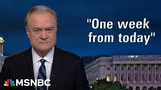 Lawrence In 7 days well know if Kamala Harris delivered us from Trump’s madness amp criminality [upl. by Giorgio949]