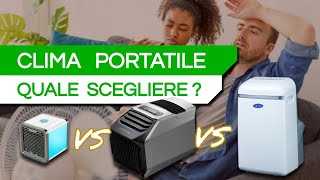 Qual è il MIGLIOR CLIMATIZZATORE PORTATILE senza unità esterna [upl. by Yeruoc]