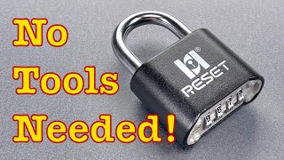 1292 Lesson Don’t Copy Master Lock Reset Combination Lock [upl. by Gawen]